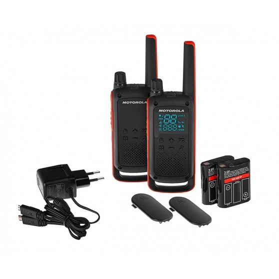 Pack Walkie Talkies MOTOROLA TALKABOUT T82 TWIN