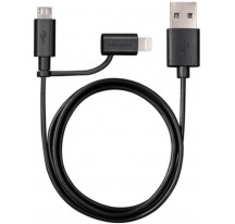 Cable VARTA 57948101401 2en1 USB+Lightning