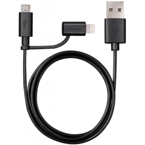 Cable VARTA 57948101401 2en1 USB+Lightning