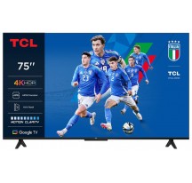 TV LED TCL 75P6K 4K HDR GoogleTV Game Accelerator