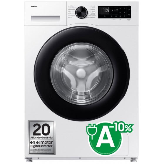 Lavadora SAMSUNG WW90DG5G34AEEC Blanco 9Kg A-10%
