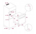 Horno TEKA HSB 6250 P Negro Piroltico