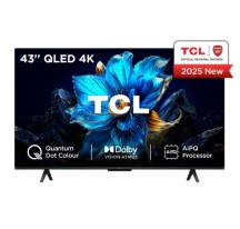 TV QLED TCL 43P7K 4K UHD GoogleTV 43"