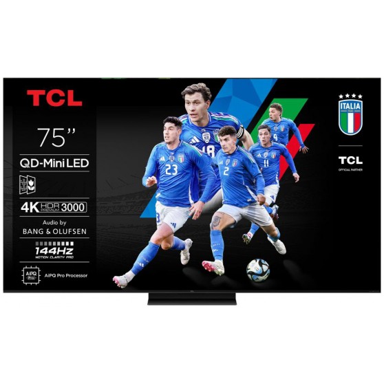 TV MiniLED 75" TCL 75C7K 4K UHDGoogleTV Bang & Olufsen