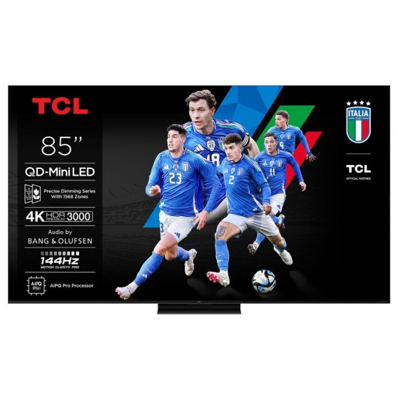 TV MiniLED 85" TCL 85C7K 4K UHD Google TV Bang & Olufsen