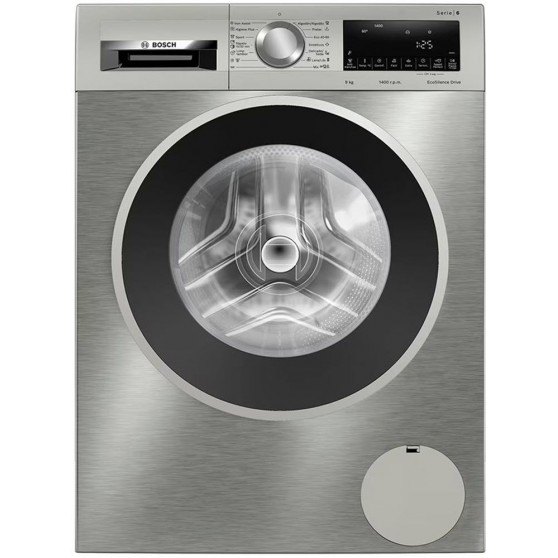 Lavadora BOSCH WGG144ZXES Inox 9Kg 1400 A