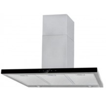 Campana MEPAMSA SILUETA GLASS 90 Inox Cristal Negro