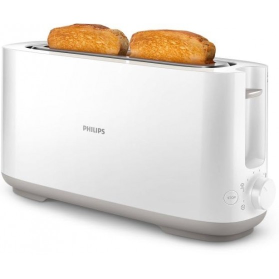 Tostador PHILIPS Daily Collection HD2590 00 Largo Blanco