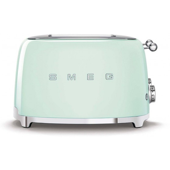 Smeg TSF03PGEU tostadora 6 4 rebanada(s) 2000 W Verde
