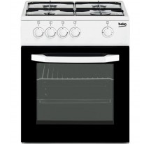 Cocina Gas BEKO CSG42009DW Bco 4f G.Nat+Inyectores Gas Butano