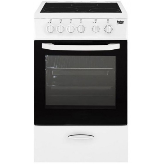 Cocina Gas BEKO CSS48100GW Bco 3f Vitro
