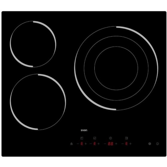 Placa Modular SVAN SV3601 Vitrocermica 3 Zonas