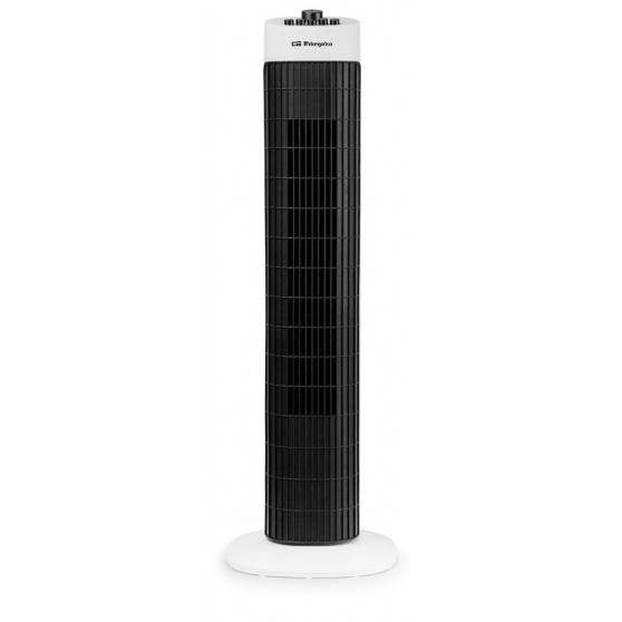 Ventilador Torre ORBEGOZO TW0730 25 cm Negro
