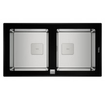 Fregadero TEKA Diamond RS15 2C 86 Cristal Negro