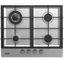Placa Gas SVAN SGW4600X 4 Zonas Inox