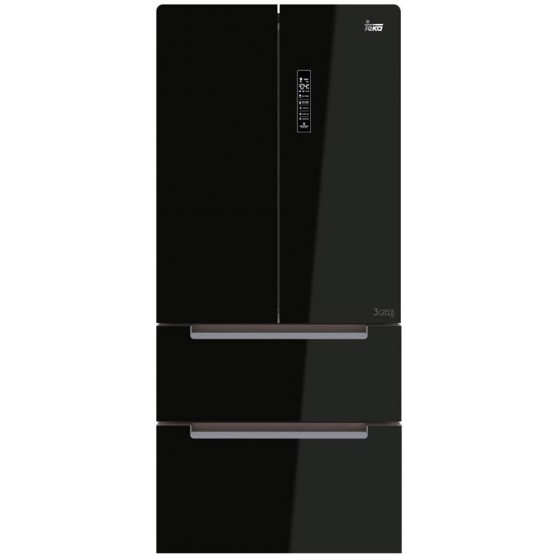 Frigorfico Multidoor TEKA RFD 77820 Negro 1.90m