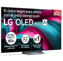 TV OLED LG OLED77C54LA EVO 4K IA Gen8 a9