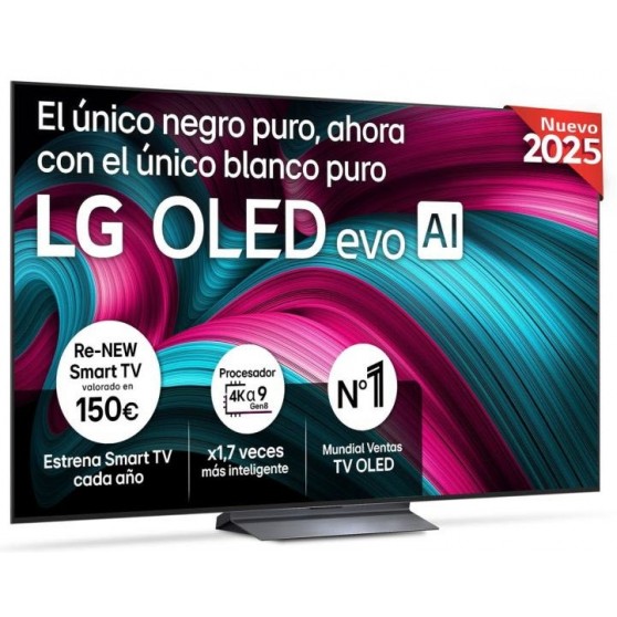 TV OLED LG OLED77C54LA EVO 4K IA Gen8 a9