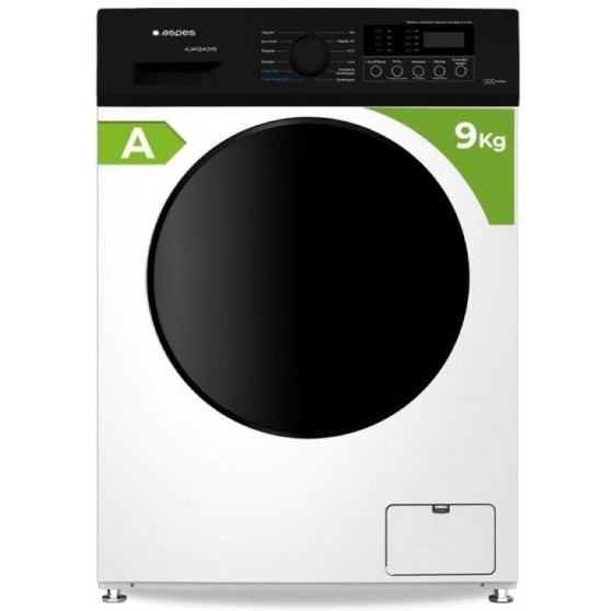 Lavadora ASPES AL9402AIDVB Blanco 9 kg A 1400RPM