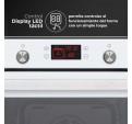 Horno ASPES AHM10800DCCB Cristal Blanco 78L A
