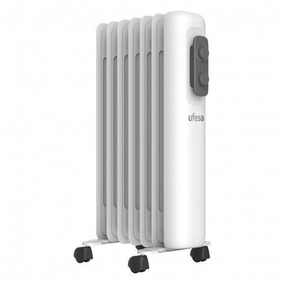 Radiador de Aceite 1500W Blanco Ufesa RD1500A