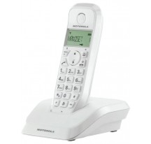 Telfono Inalmbrico MOTOROLA S1201 Blanco