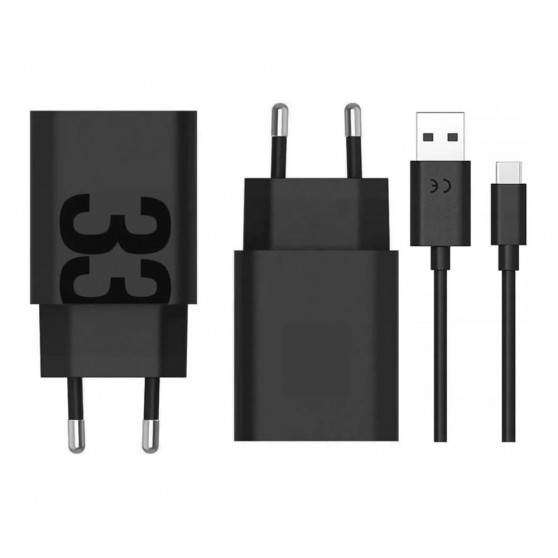 Cargador Red Elctrica MOTOROLA TURBOPOWER 33