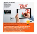 Soporte Pared VOGEL'S THIN 515 Extrathin Black
