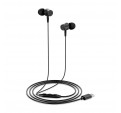 Auriculares con Cable KSIX BAU01N USB-C Negro