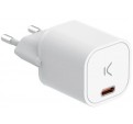 Cargador Red MIni 30W KSIX GAN USB-C Blanco