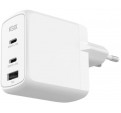 Cargador Red Elctrica KSIX BCD65GANACCB Blanco