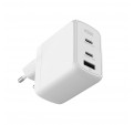 Cargador Red Elctrica KSIX BCD65GANACCB Blanco
