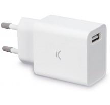 Cargador Red Elctrica KSIX BXCD2AB Blanco
