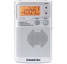 Radio Porttil SANGEAN DT-250 Plata