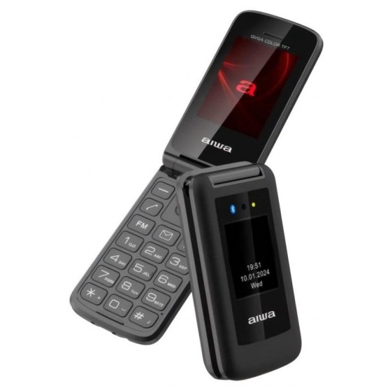 Mvil AIWA FP-30-2G Black 2.4"