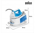 Centro de planchado BRAUN IS1012BL 2400W