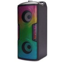 Altavoz Fiesta Porttil AIWA KBTUS-100 Black Luces Karaoke