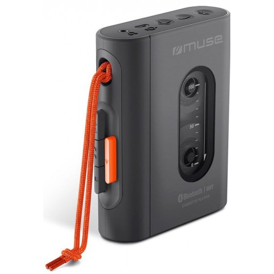 Reproductor Cassettes MUSE M-132 WM Negro Bluetooth