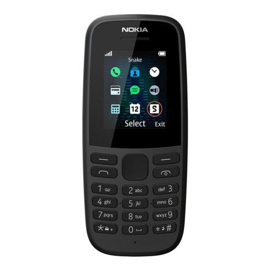 Mvil NOKIA 105 DS Black 1.77"