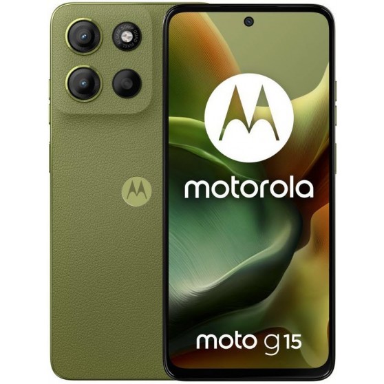 Smartphone MOTOROLA MOTO G15 4G Green 8+128 GB 6.7