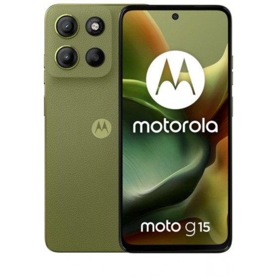 Smartphone MOTOROLA MOTO G15 4G Green 8+256 GB 6.7"