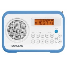 Radio Despertador SANGEAN PRD18 B-A Azul Blanco