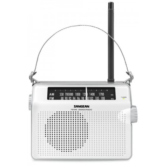 Radio Porttil SANGEAN PR-D6 White