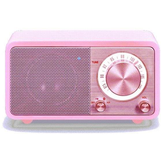 Radio Estantera SANGEAN WR-7 Rosa