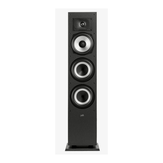 Altavoz Torre POLK Monitor XT60 Black 2 ud 200W