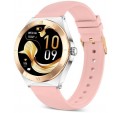 Smartwatch KSIX LYA Rosa 1.19" 2 Correas Metal