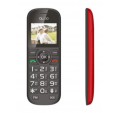 Mvil QUBO SENIOR D-1803 Red 1.77"