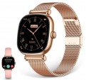 Smartwatch KSIX IRIA Rosa 1.7" 2 Correas Metal