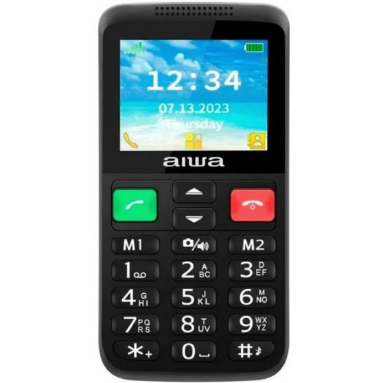 Mvil AIWA FPH-S200-2G Black 2.4"