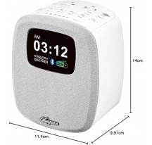 Radio Despertador SANGEAN DCR-83 Blanco